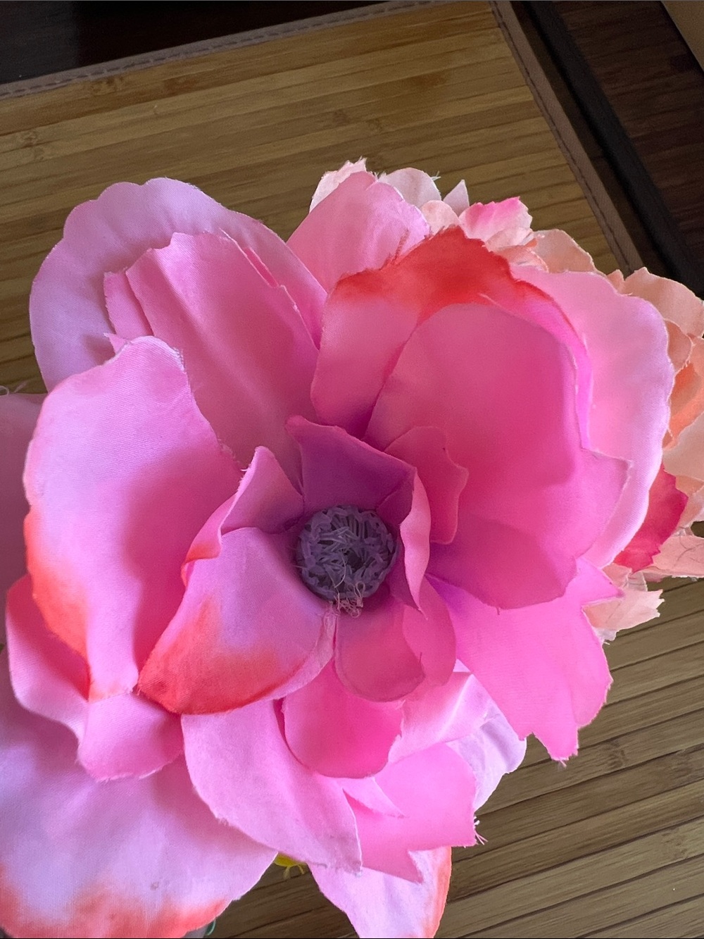 Floral Pink Multi Flower Headband - Women’s Hair Accessory - Picture 5 of 10